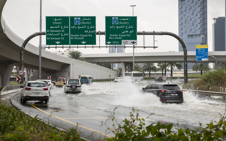 Dubai deluge: a year's rainfall in a day