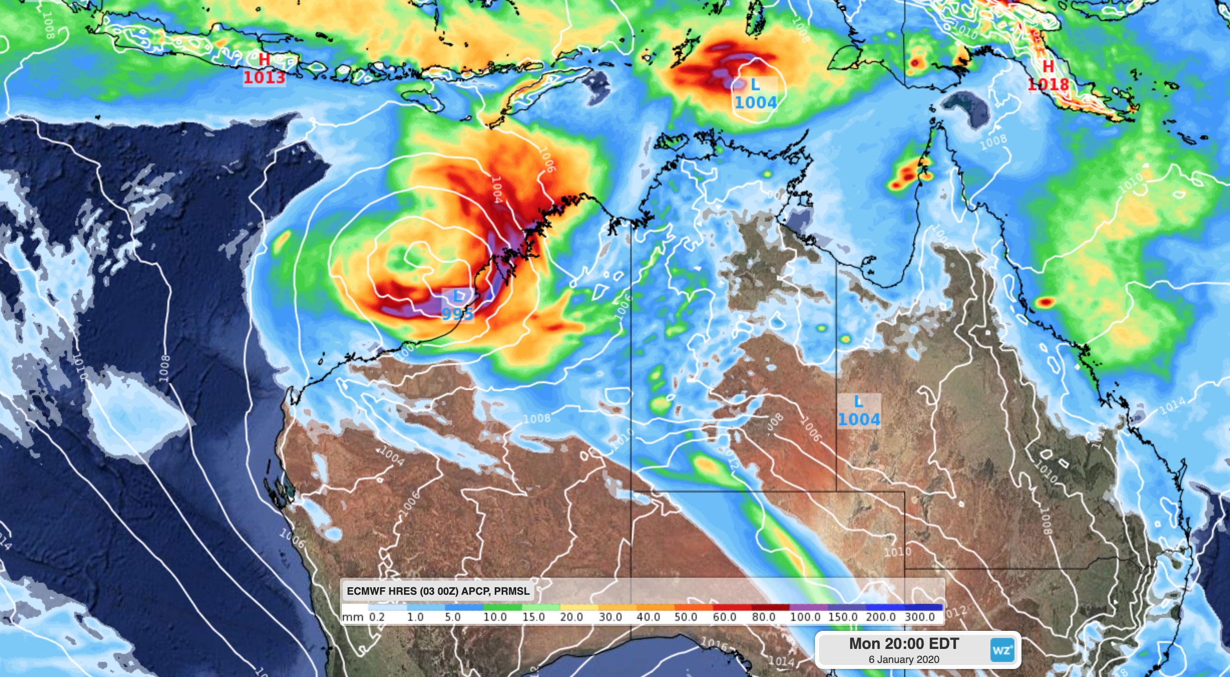 Tropical cyclone risk increasing for WA