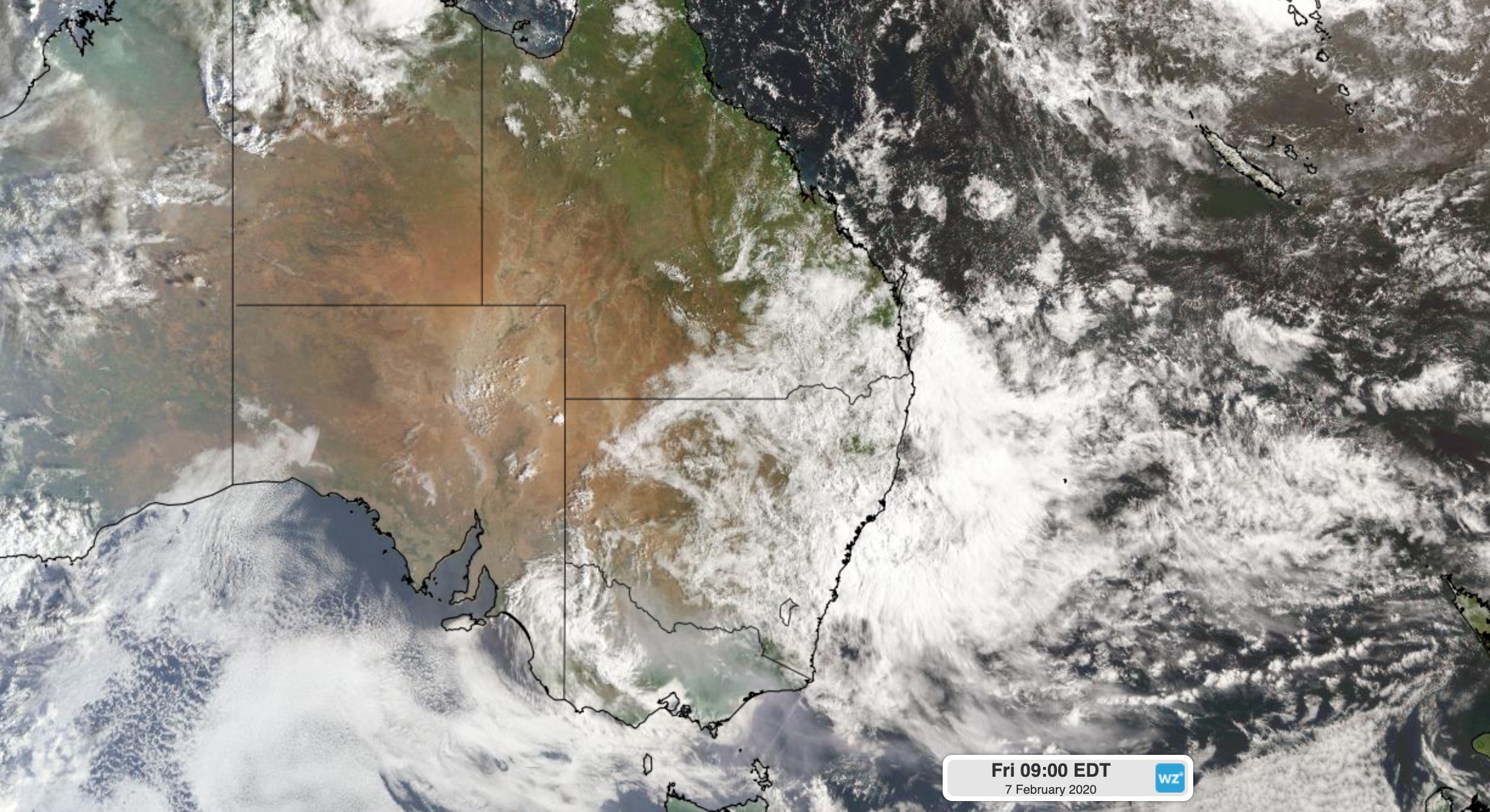 Heaviest Rain In Years Falling In Parts Of Eastern Australia