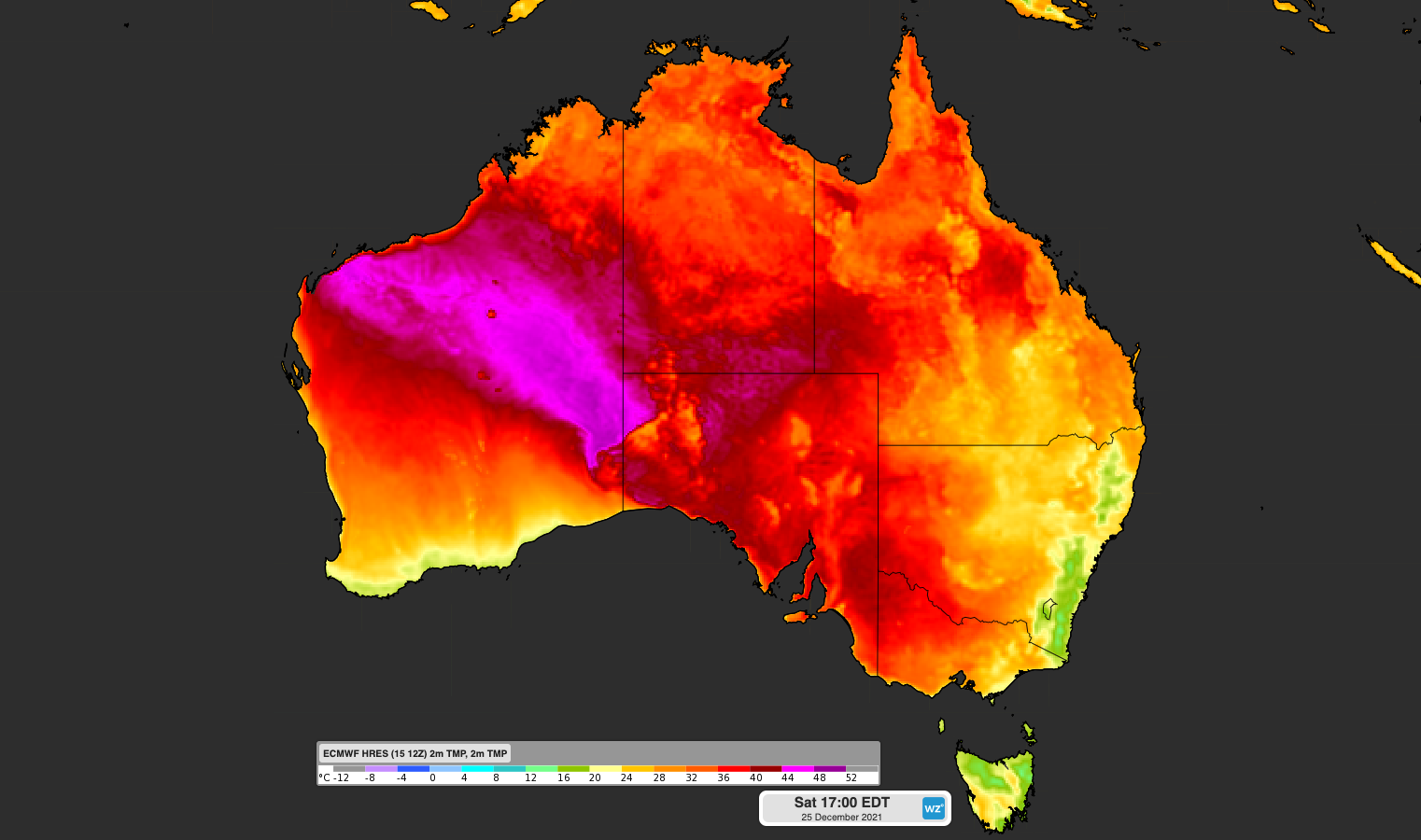 Early look at Australia's Christmas forecast