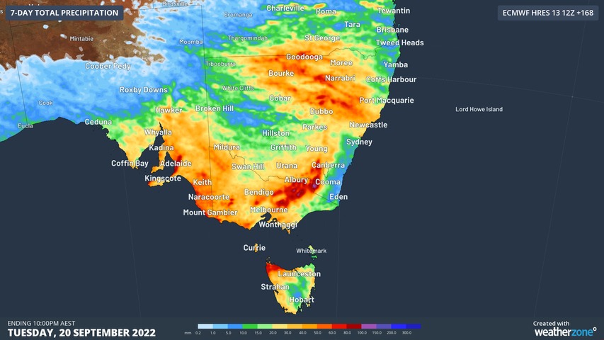 Murray-Darling Basin flood risk as rain returns to southeastern Australia