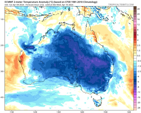 Autumn chill spreads north