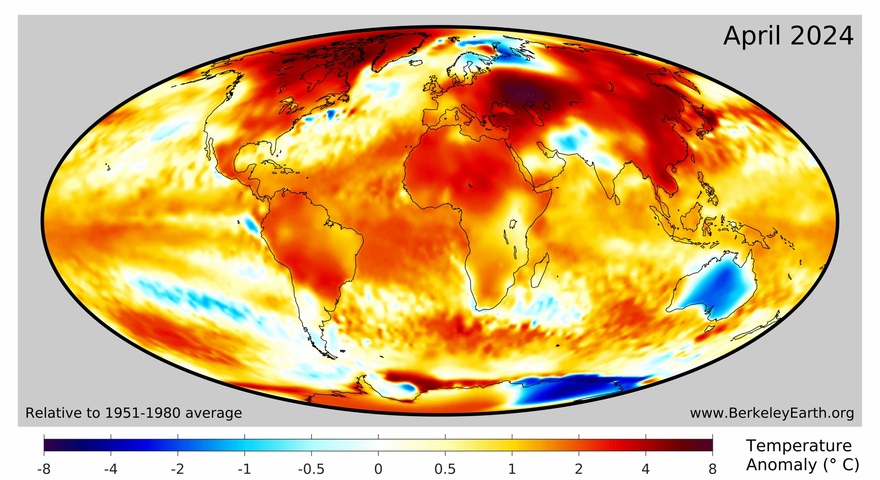 L’aprile più freddo dell’Australia dal 2015 durante l’aprile più caldo mai registrato sulla Terra