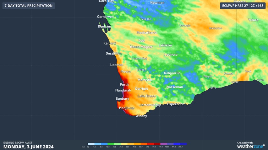 Rain returning to southwest WA after record dry spell
