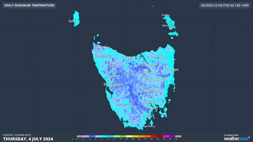 Australia Coldest Inhabited Place Liawenee Breaks Records