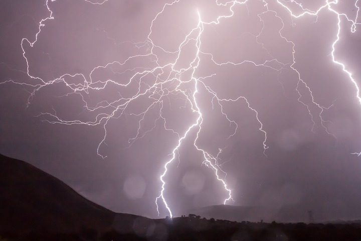 Stormy afternoon in north-eastern New South Wales