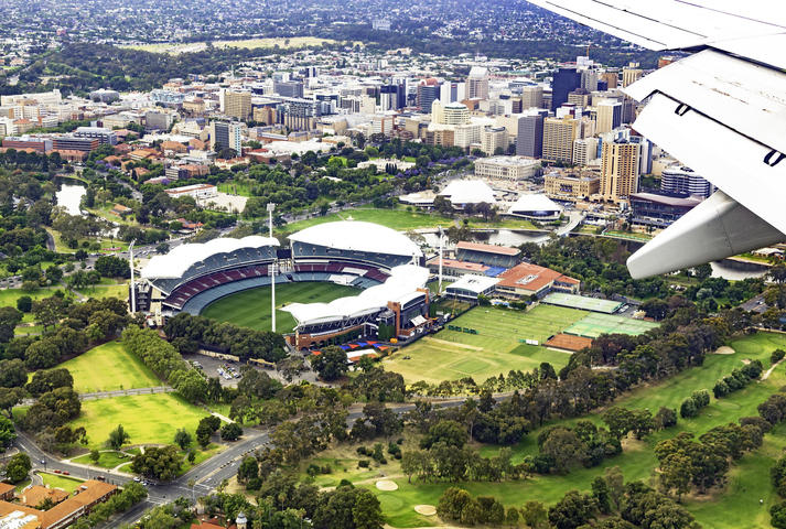 Image: Crow's eye view of the Adelaide Oval. Source: iStock